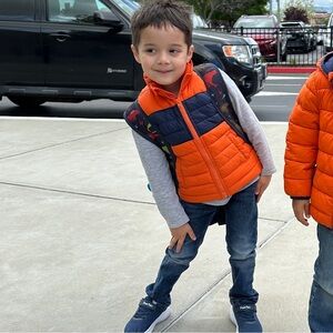 Janie and Jack vest and sweater size 4